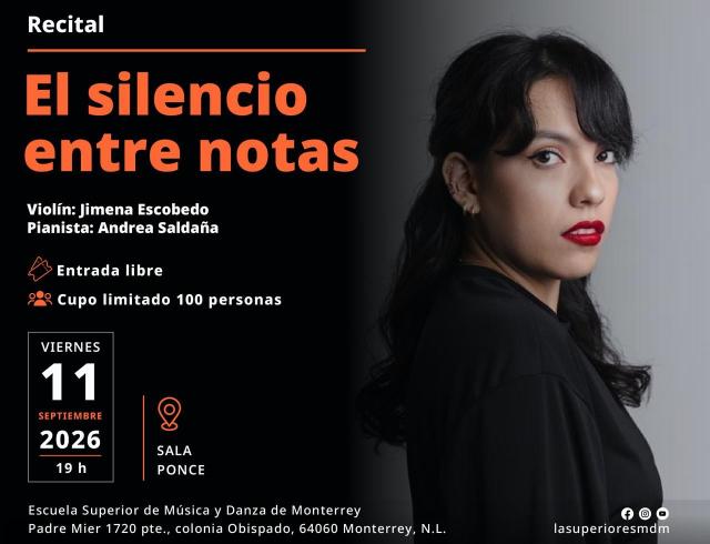 El silencio entre notas- Recital de violín y piano