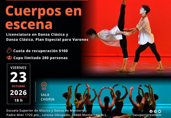 Cuerpos en escena- Licenciatura en Danza Clásica y Plan Especial para Varones