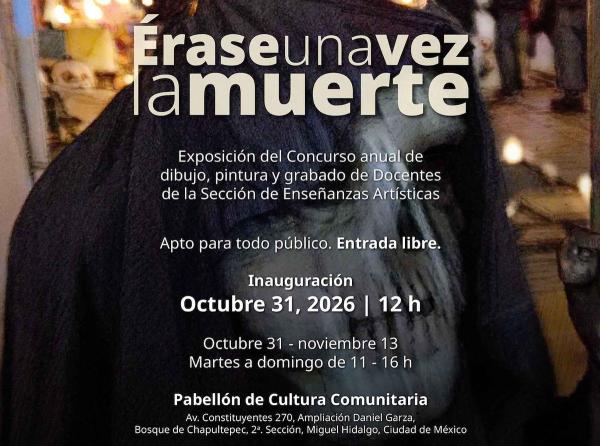 Érase una vez la muerte 2026- Exposición del Concurso anual de dibujo, pintura y grabado de docentes de la SEA