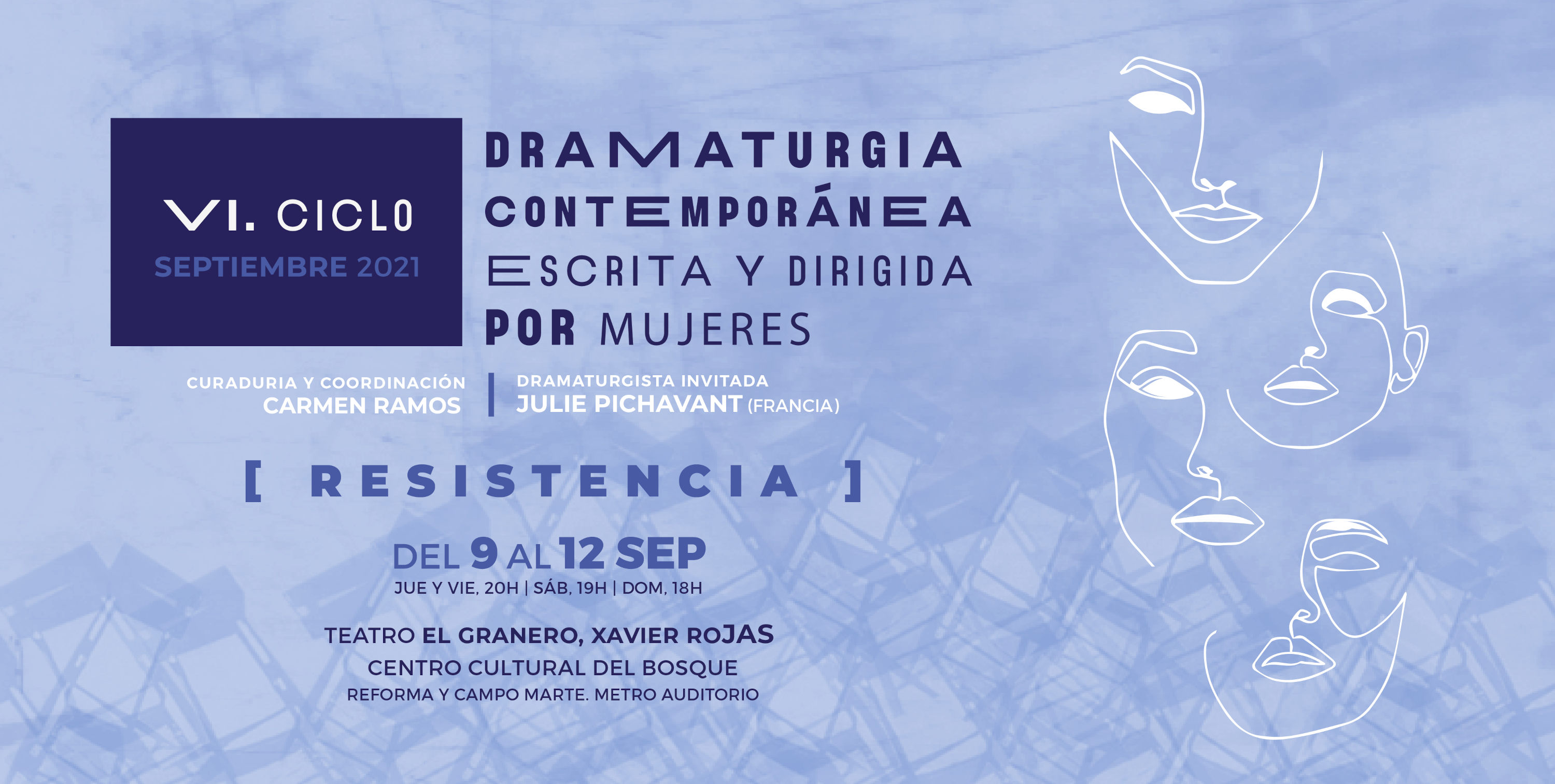 6º Ciclo de dramaturgia escrita y dirigida por mujeres | INBAL - Instituto Nacional de Bellas Artes y Literatura