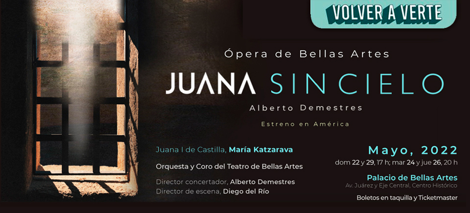 Ópera “Juana sin cielo”, de Alberto Demestres