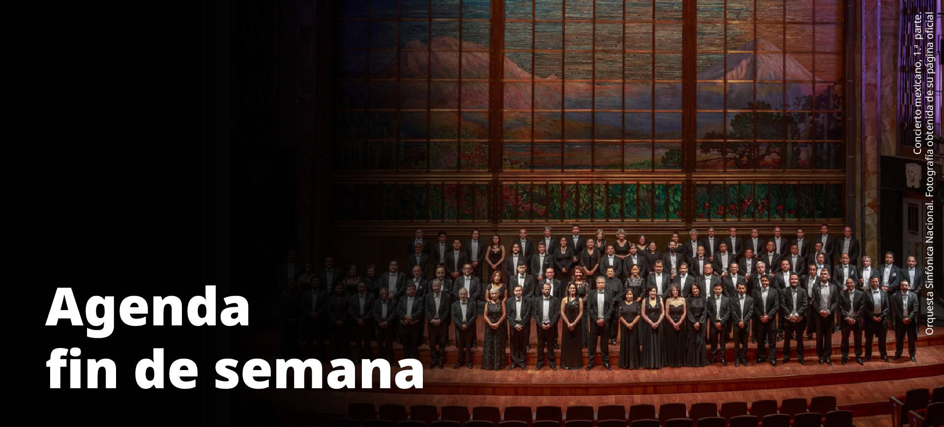 Agenda fin de semana