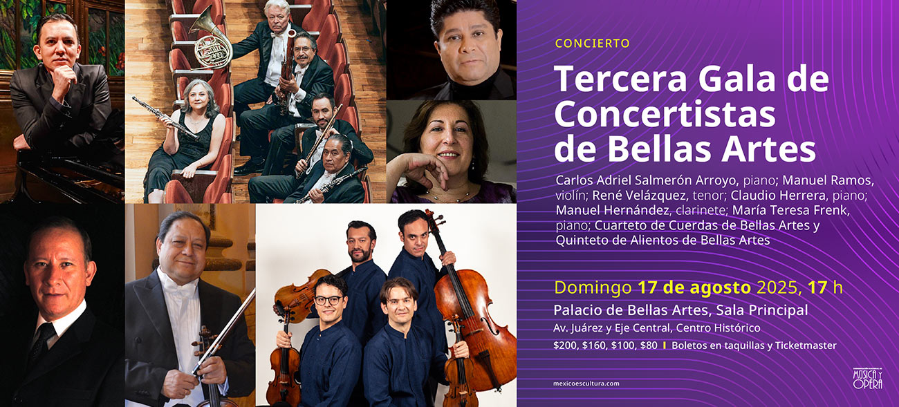 Tercera Gala de Concertistas de Bellas Artes