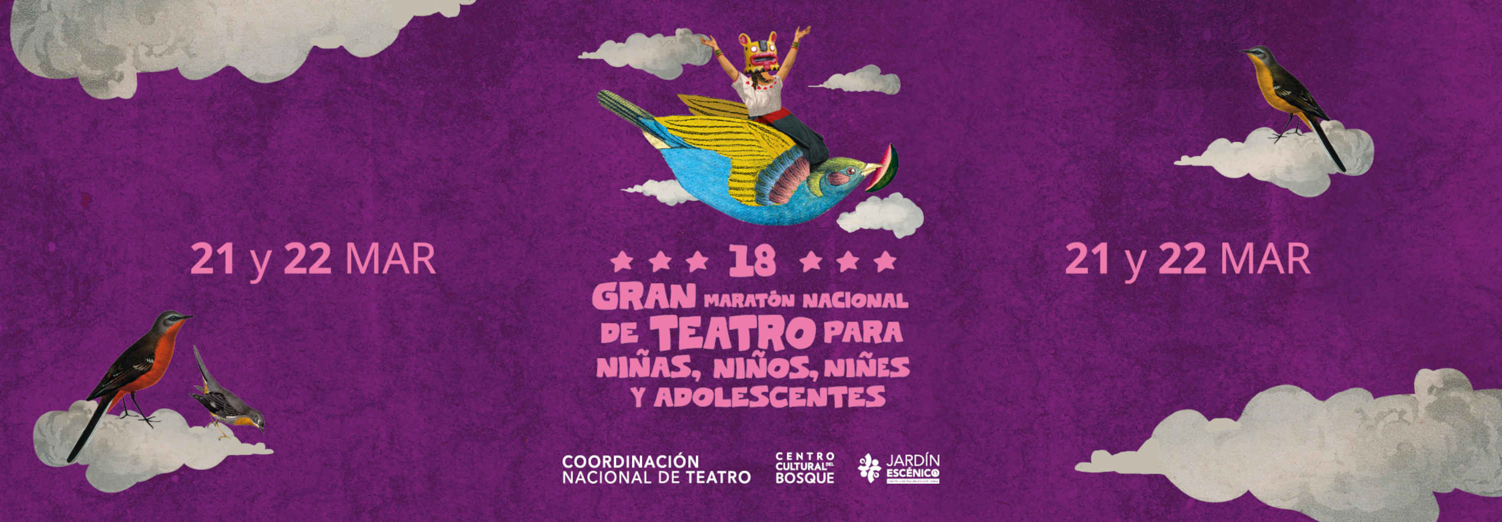 18 Gran Maratón Nacional de Teatro para Niñas, Niños, Niñes y Adolescentes