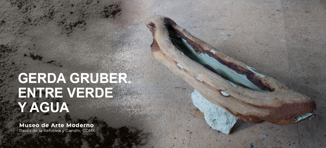 Gerda Gruber. Entre verde y agua