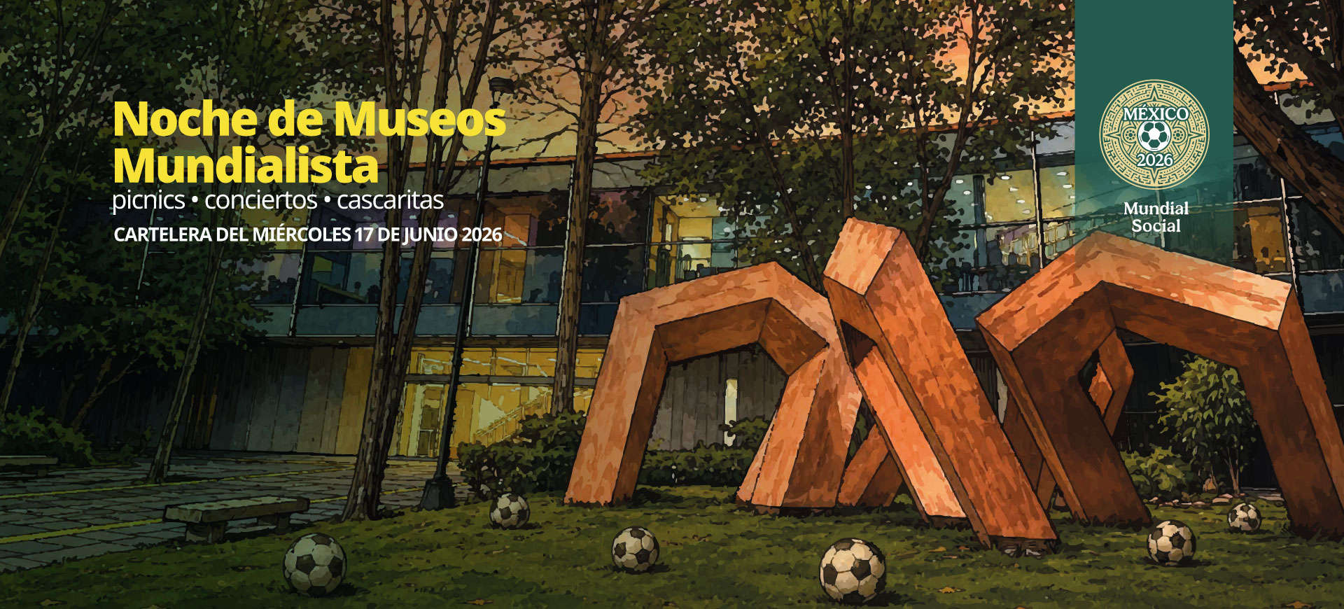 Noches de museo mundialistas