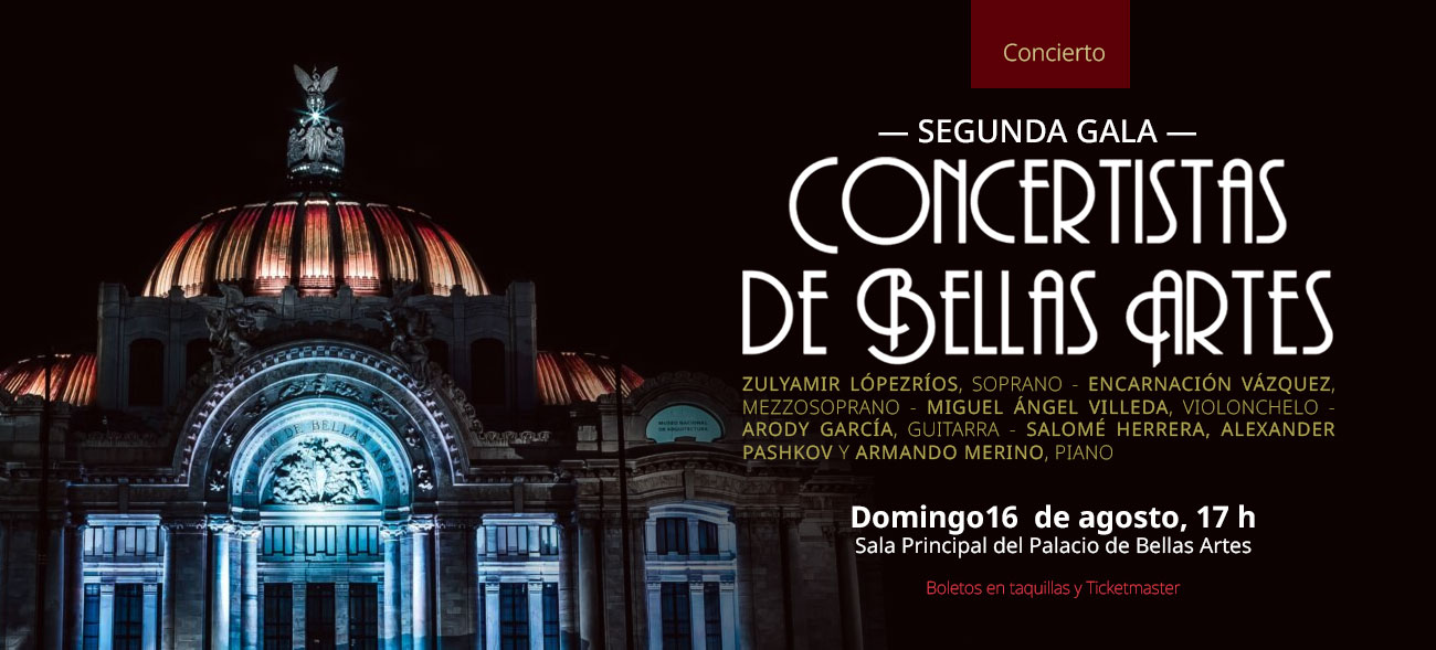 Concertistas de Bellas Artes