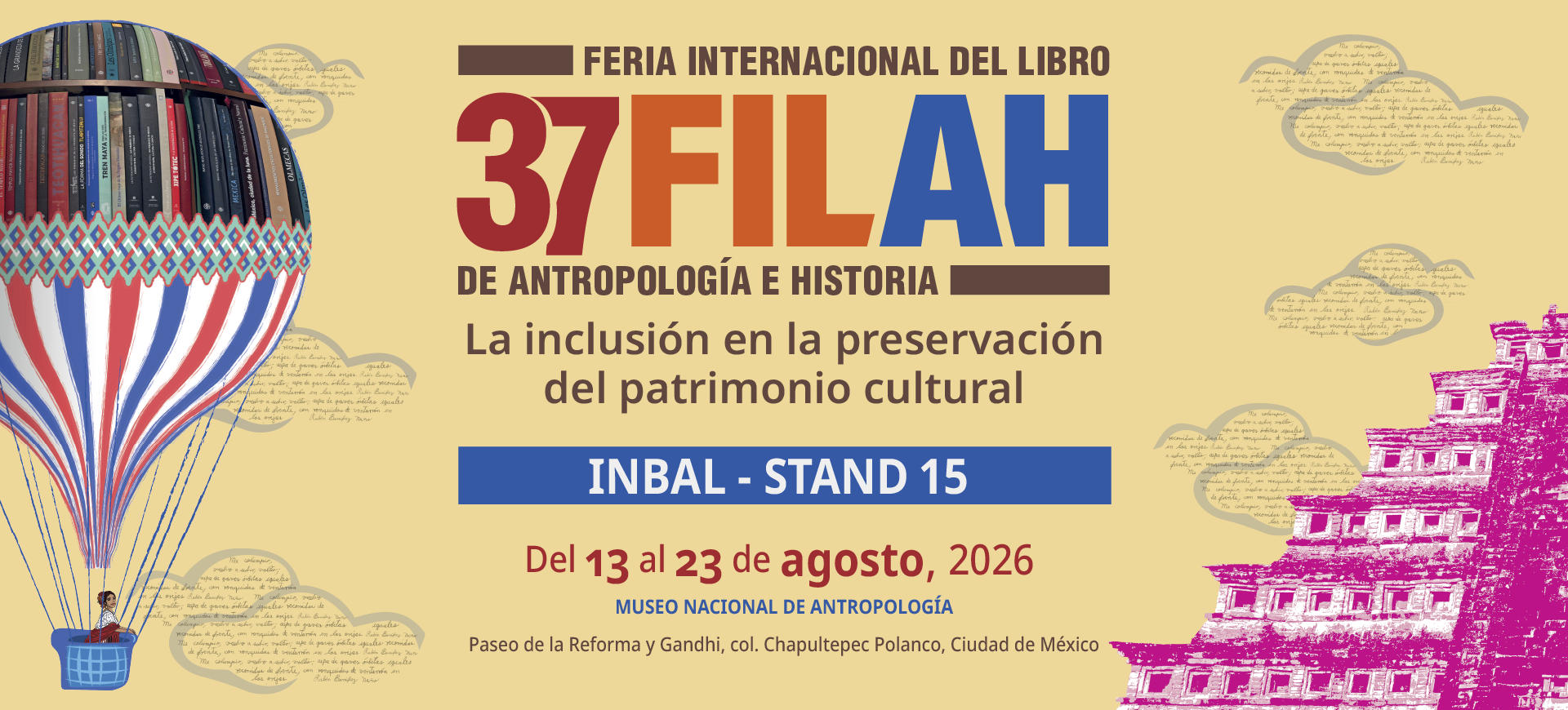 Feria Internacional del Libro de Antropologia e Historia