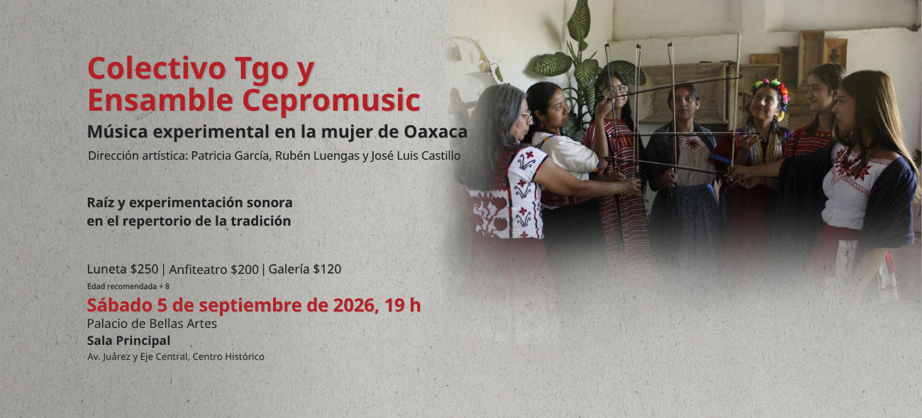 Música experimental en la mujer de Oaxaca
