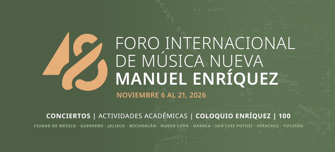 48 Foro Internacional de Música Nueva
