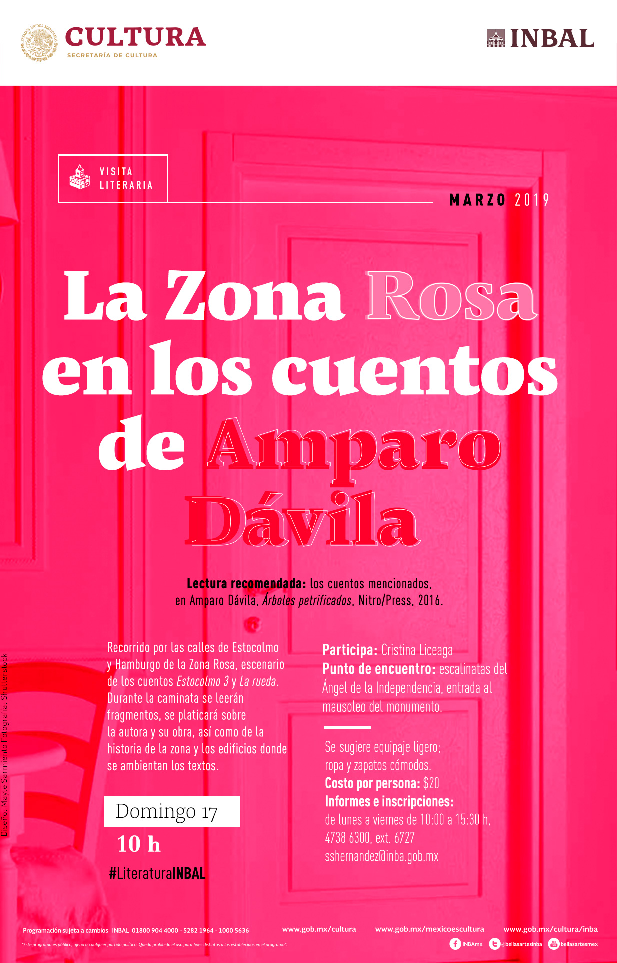 Paseo por la Zona Rosa de una autora que hace de lo cotidiano algo  insólito: Amparo Dávila | Prensa INBA - Instituto Nacional de Bellas Artes  | Literatura