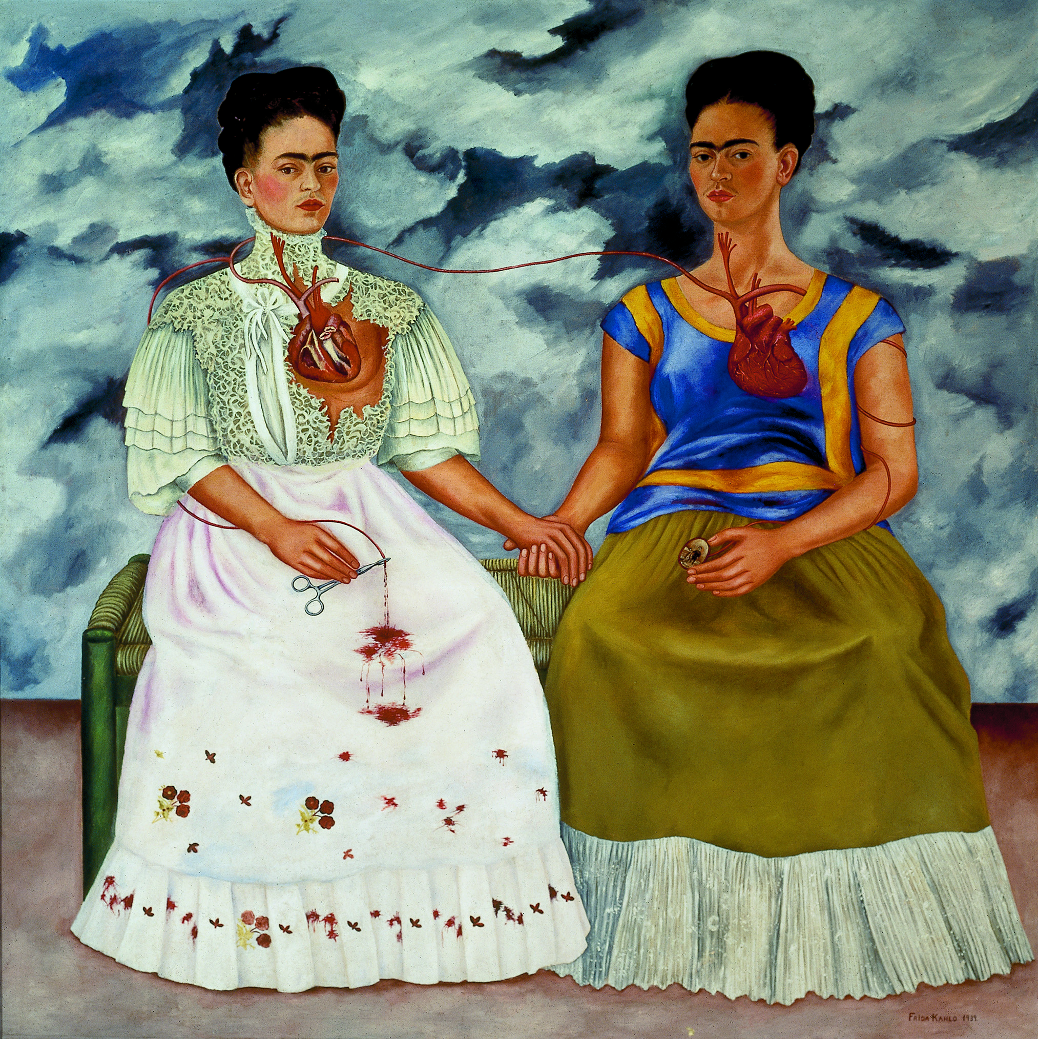 Las dos Fridas, cuadro de Frida Kahlo, cumple 80 años con presentación en  el Museo de Arte Moderno | Prensa INBA - Instituto Nacional de Bellas Artes  | Artes Visuales