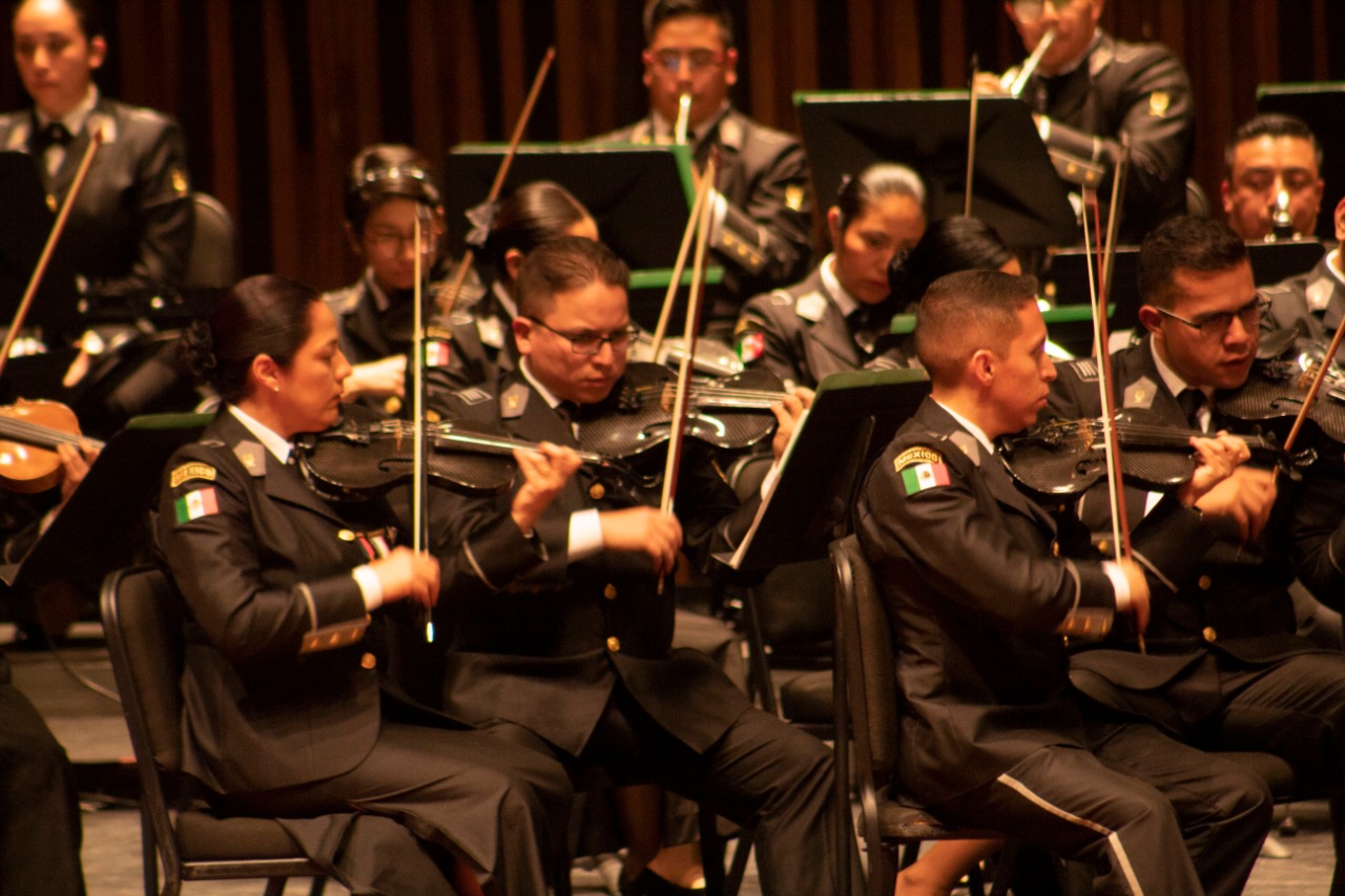 La Orquesta Sinfónica De La Sedena Se Presenta En El Palacio Bellas Artes Prensa Inba 1728