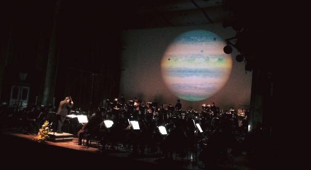 Los planetas, espectáculo audiovisual a cargo de la Orquesta Sinfónica Nacional, en línea