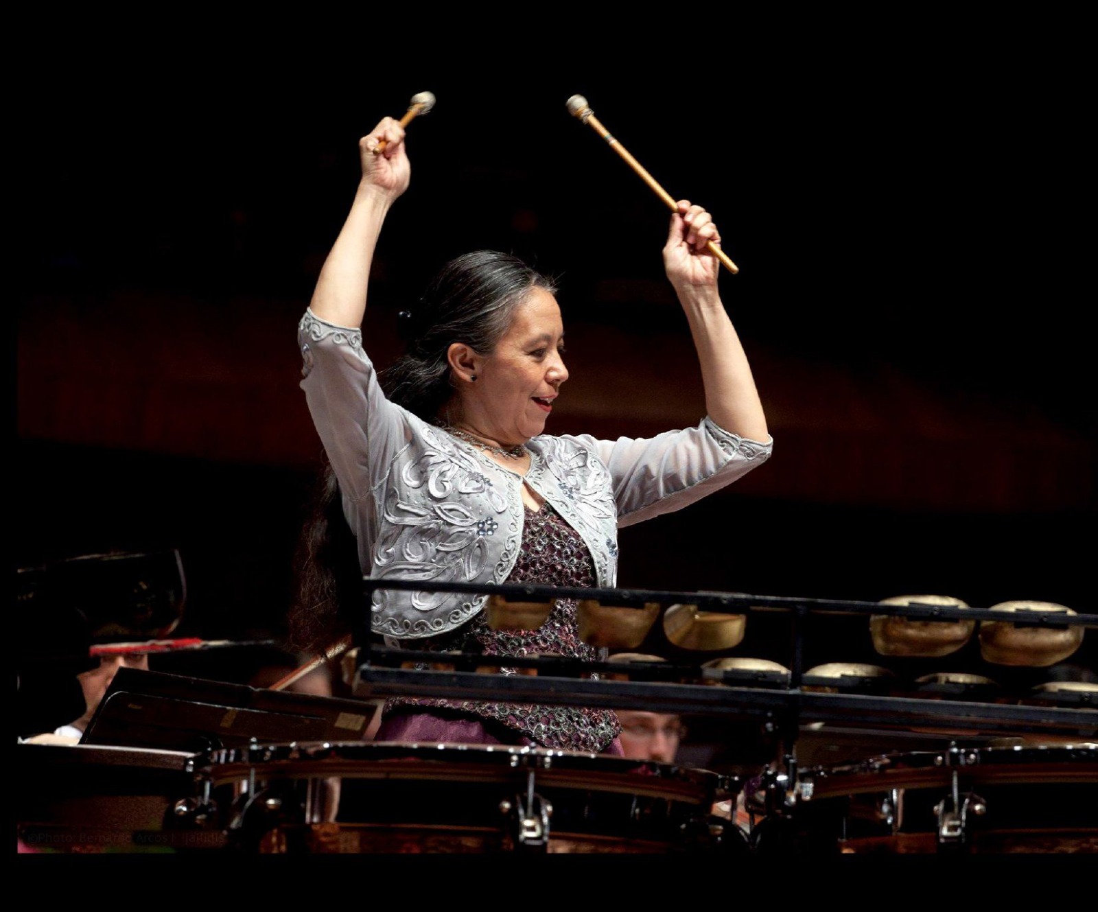 <p><strong>La Orquesta Sinfónica Nacional tendrá como invitadas a la directora Virginia Martínez y a la percusionista Gabriela Jiménez</strong></p>
