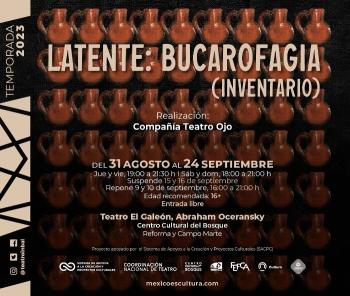 Latent: Bucarophagia (Inventory) at El Galeón Theater: A Theatrical Exploration by Teatro Ojo