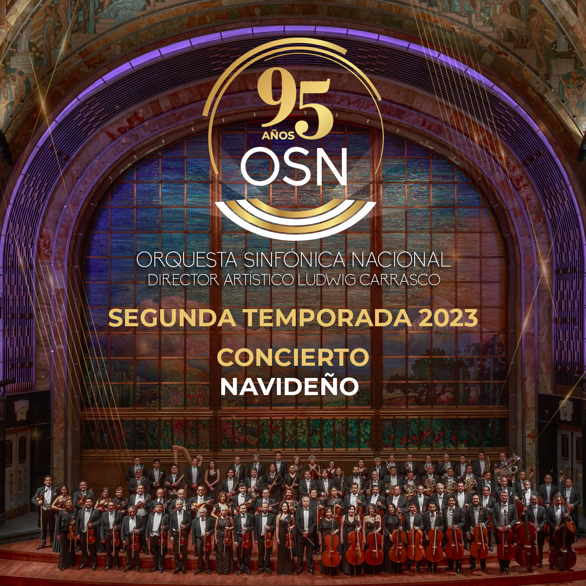 <strong>La Orquesta Sinfónica Nacional cerrará presentaciones del 2023 con el <em>Concierto navideño</em></strong>