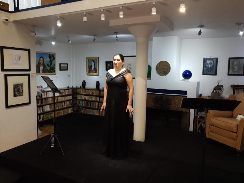 Soprano Brenda Huitzil Performs Literature and Music Concert at the Alfonsina Chapel