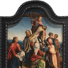 Juan de Flandes   Palencia 1519 Atribución Descendimiento sin fecha  oleo sobre tabla