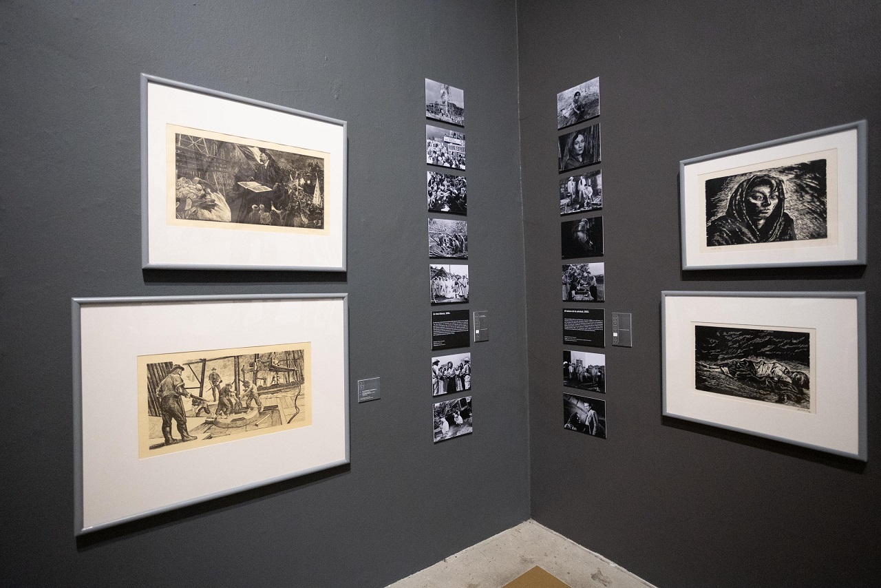 LLEGA AL MUNAE LA EXPOSICIÓN LEOPOLDO MÉNDEZ: DE LA ESTAMPA AL MURAL EN MOVIMIENTO | Prensa INBA - Instituto Nacional de Bellas Artes | Artes Visuales