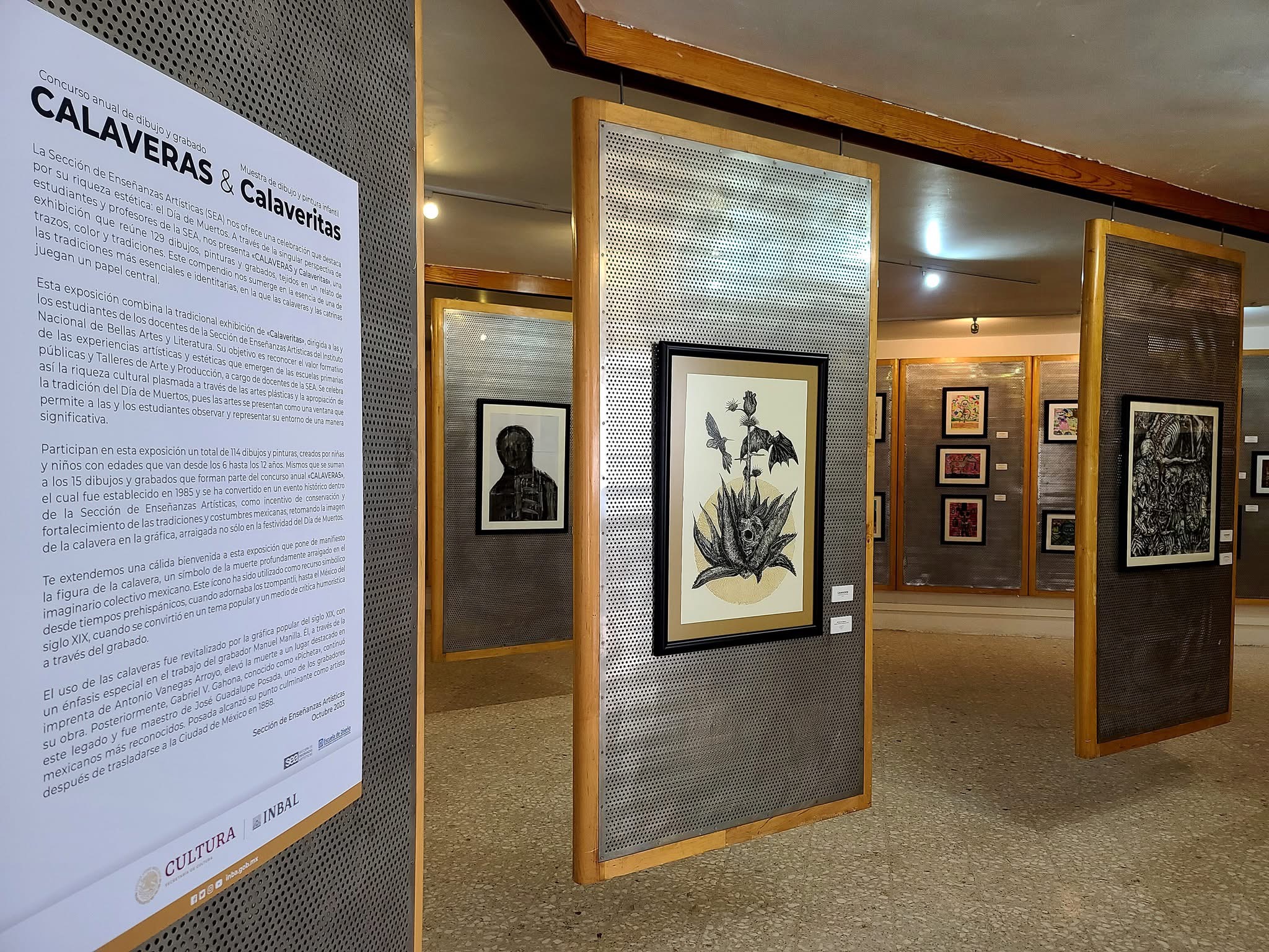 SEA-INBAL INAUGURA LAS EXPOSICIONES LA FIESTA DE LAS ÁNIMAS Y ÉRASE UNA VEZ LA MUERTE 2025 | Prensa INBA - Instituto Nacional de Bellas Artes | Artes Visuales