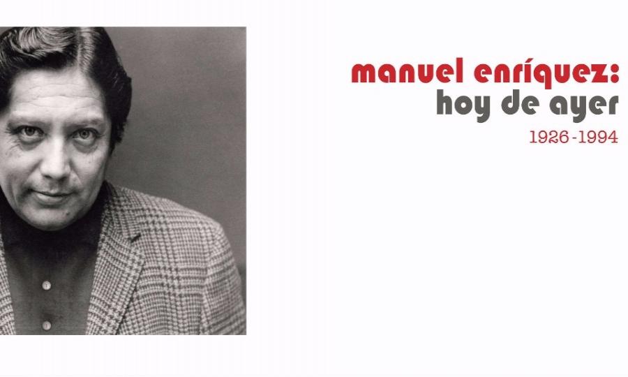 Bol. 1390 Fue inaugurada en el Cenart la muestra Manuel Enríquez: Hoy